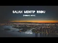 Lagu THOMAS ARYA -SALAH MENITIP RINDU (LIRIK / LYRIC VIDEO)