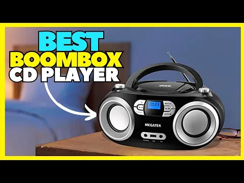 Download MP3 Top 5 Best Budget Boombox Radio Cd Player In 2023