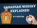 Canadian Whisky Explained in 3 Minutes