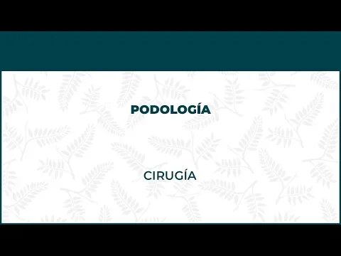 Cirugía Podológica. Podología - FisioClinics Madrid