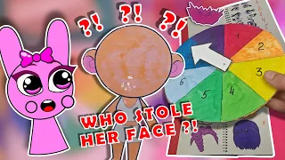 Giving Rumi Her Face Back! ✨ DIY Paper Doll Makeover