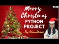 Merry Christmas python project python project for beginners python project tutorial