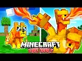 Download Lagu I Survived 100 DAYS as a FIRE WOLF in HARDCORE Minecraft!