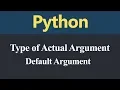 Default Argument in Python Hindi