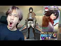 Lagu REVIEW SKIN REVAMP ATTACK ON TITAN FANNY MIKASA - Mobile legends