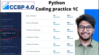 Python Coding practice 1C questions solving