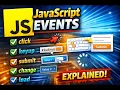 JavaScript Events - Explanation with Examples