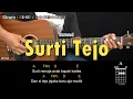 Lagu Surti Tejo - Jamrud | Tutorial Chord Gitar Mudah dan Lirik
