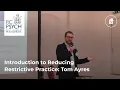 Introduction to Reducing Restrictive Practice