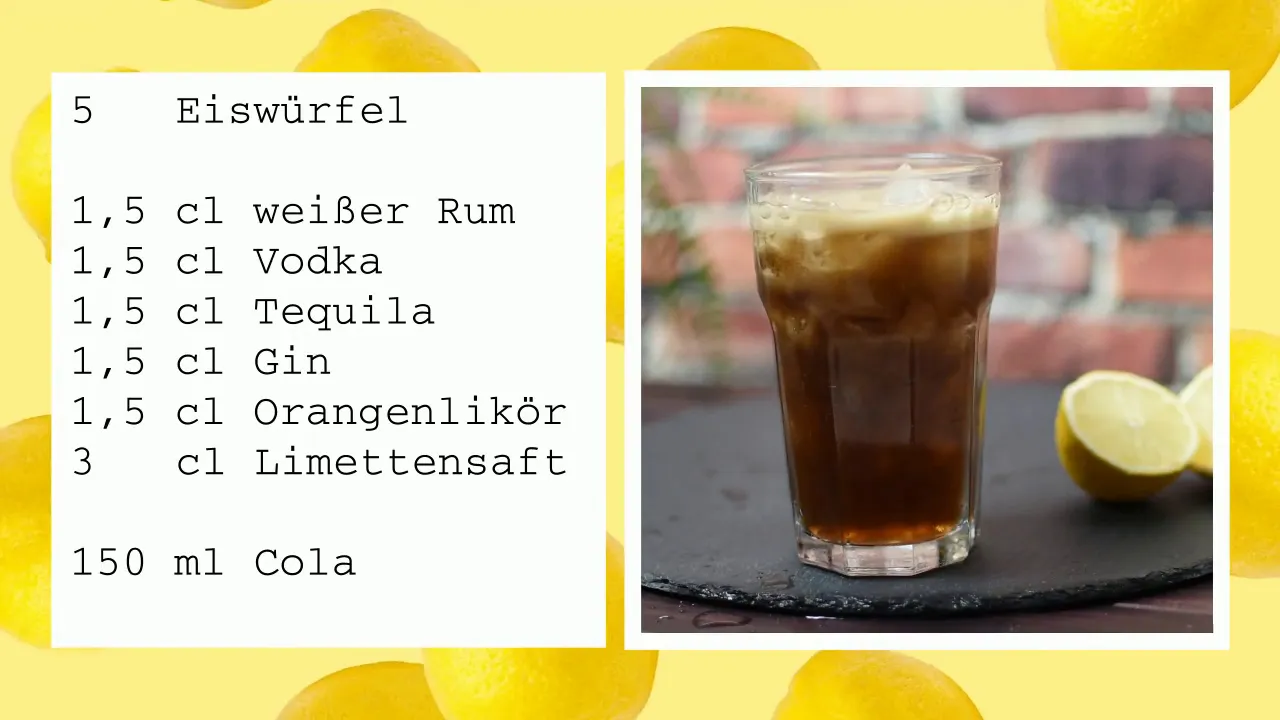 
          
          
          
            
            Long Island Iced Tea Original Rezept Video
          
        . 