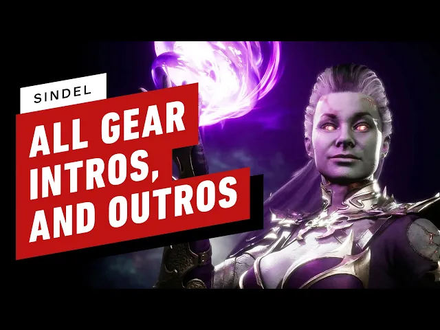 Mortal Kombat 11 - Sindel DLC: All Gear, Intros, and Outros