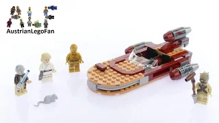 Lego Star Wars 75173 Luke´s Landspeeder - Lego Speed Build Review