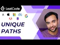 Unique Paths LeetCode 62 Full Dynamic Programming method with Memoization