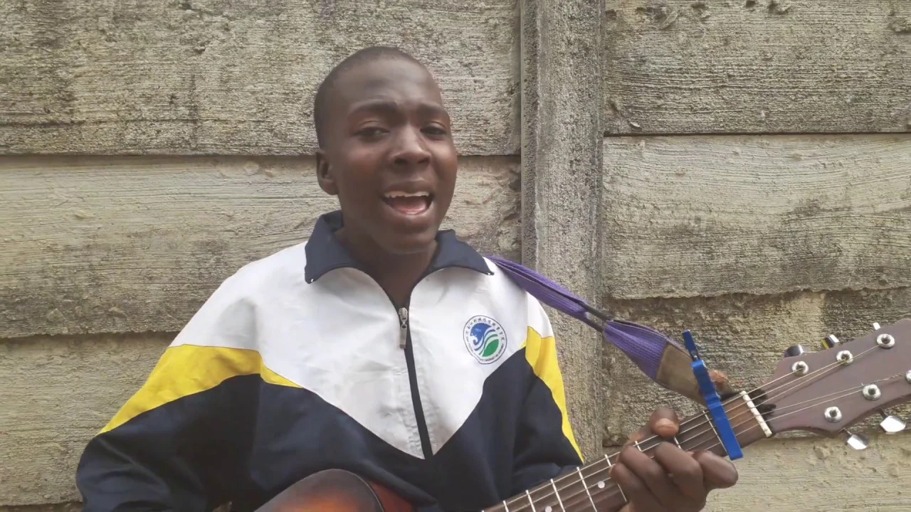 Young talented boy from Zimbabwe-Calilsoka