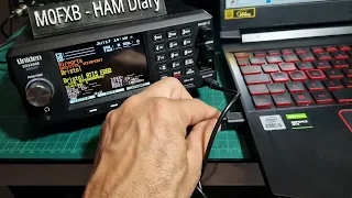 UNIDEN SDS200 100 - Connect Scanner to PC USB Storage Mode Serial Port Connection