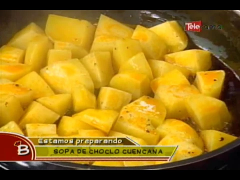 Sopa de choclo cuencana