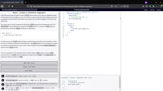 React Create a Stateful Component - freeCodeCamp org Day-7