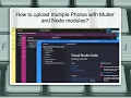 How to upload multiple Photos with multer and node modules
