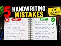 5 Handwriting Mistakes That Make Your Writing Look Messy And How to Fix Them