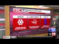 19 First Alert Weather Days issued through tonight again Wednesday due to snow wind bitter col