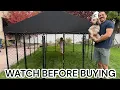 The BEST and LAST pet kennel you will buy - Maison Backyards 10X10 HEAVY DUTY pet kennel