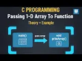 LEC 41 1 D ARRAY AND FUNCTION