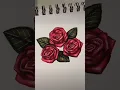 How to draw roses using hearts