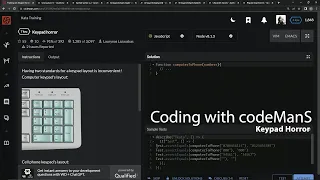 Codewars 7 kyu Keypad Horror Javascript