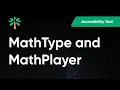 3 MathType and MathPlayer