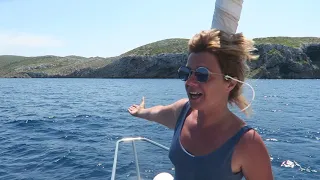 Ep 36 THE BIG AQUARIUM, Cabrera, Sailing Balearic Islands, Mediterranean Sea