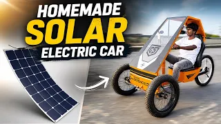 I Built a Solar Electric Car at Home