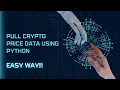 How to Get Binance Candle Stick data Using Python Way 1 of 2