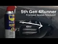 4runner 5th Gen Frontend Suspension Squeak Issue RESOLVED - Let me show you how