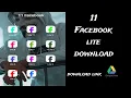 How To Download 11 Facebook Lite App Download In One Mobile 11 FB Lite Download