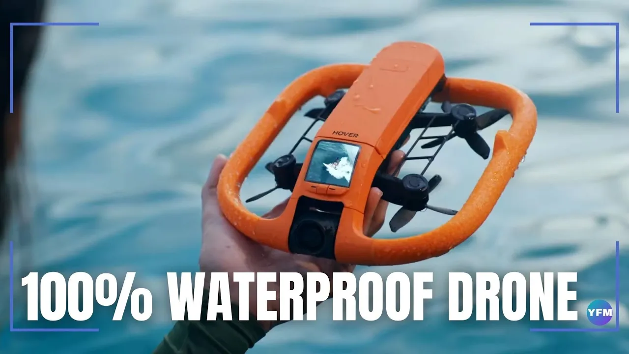100% WATERPROOF DRONE