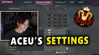 Aceu shows his Full Settings that make him a Top Apex Predator in Season 29
