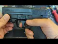 S W Shield 9mm 1st gen w Hyve Monarch Trigger Pull