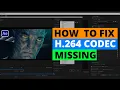 How to fix the missing h 264 format in after effects H 264 Codec Missing Fix Fast Render Fxmuni