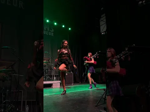 Scottish bagpipes and Irish dance take over CRAZY TRAIN | Ally the Piper Band ft. Morgan Bullock