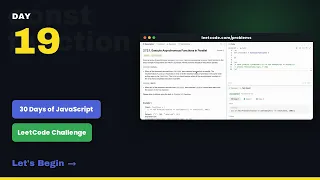 Day 19 of 30 Days of Javascript