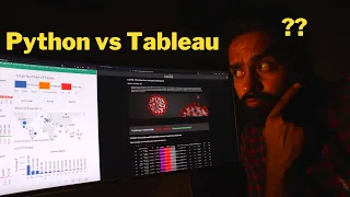 Tableau vs Python - Building a COVID tracker dashboard