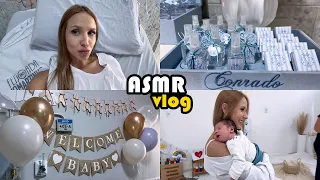 ASMR Vlog do meu parto + ensaio newborn 📸