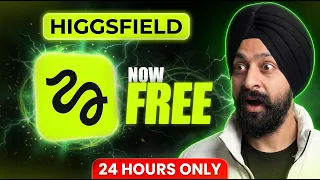 FREE Unlimited AI Videos 🔥 Higgsfield Is Now Completely Free for 24 hours only #ai #aivideo
