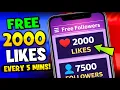 How to Get FREE TikTok Likes Instantly 100 Working Method - Get Unlimited Free TikTok Likes 2026