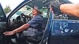 Houston Cop Shoots Suspect After Being Pinned By Vehicle 