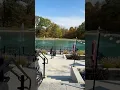Beautiful Pond Dock at Vineland Winery in Fort Wayne Indiana