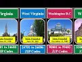 United States Cities ZIP Codes Global Rank ASMR