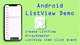 Learn how to create and handle a ListView in Android Studio using Java