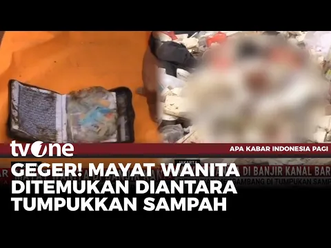 GEGER! Penemuan Jasad Wanita Beserta Al Quran di Banjir Kanal Barat