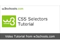 W3Schools CSS Selectors Tutorial